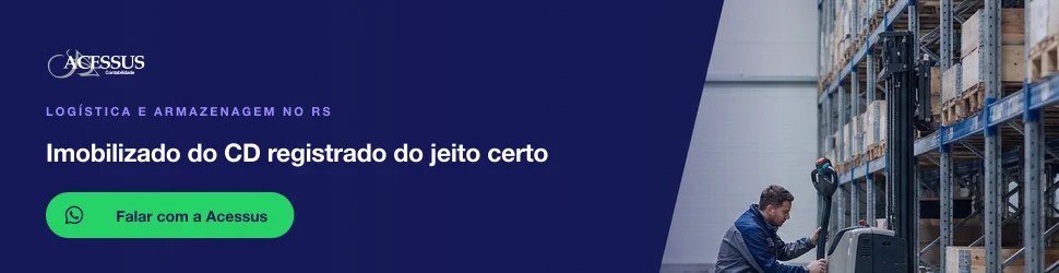 Imobilizado do CD registrado do jeito certo: fale com a Acessus Contabilidade pelo WhatsApp